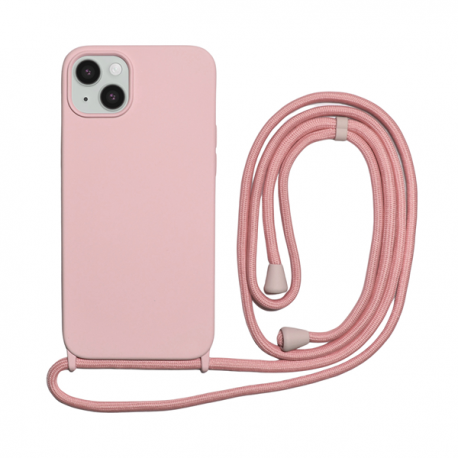 Vivid Silicone Cover Lace Apple iPhone 14 Nude
