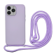 Vivid Silicone Cover Lace Apple iPhone 14 Pro Max Lilac