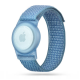 Tech-Protect Case Nylon Kids Apple Airtag Blue