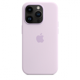 Apple Silicone Case iPhone 14 Pro with MagSafe Lilac