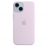 Apple Silicone Case iPhone 14 with MagSafe Lilac