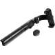 Combo selfie stick with tripod and remote control bluetooth - Black SSTR-12