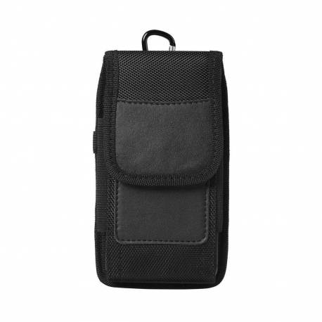 Vertical Belt Holster Oxford Pouch Model 3 Θήκη Ζώνης για Smatrtphone 16x8x3 cm - Black