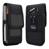 Vertical Belt Holster Oxford Pouch Model 3 Θήκη Ζώνης για Smatrtphone 16x8x3 cm - Black