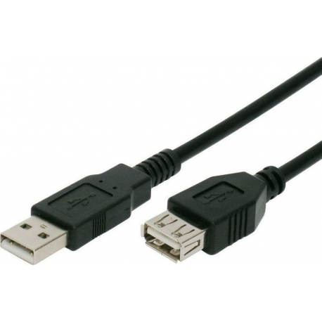 Powertech USB 2.0 Cable USB-A male - USB-A female 1.5m (CAB-U011)