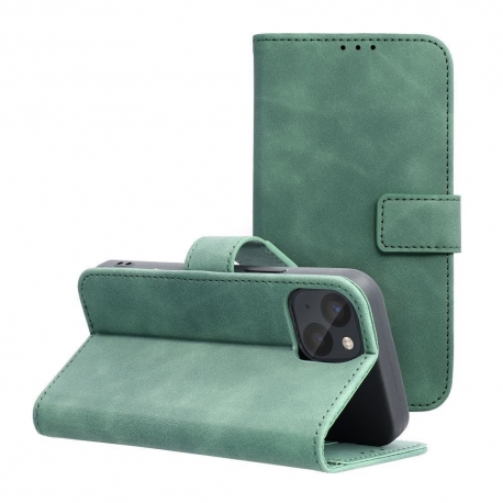 Forcell Tender Book Case iPhone 14 - Green
