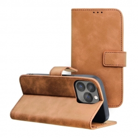 Forcell Tender Book Case iPhone 14 Plus - Brown