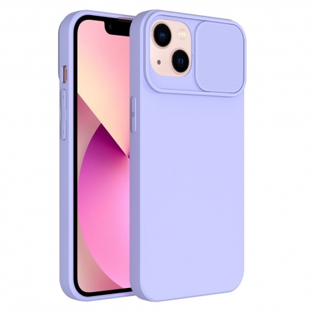 Slide Silicone Case iphone 14 Plus - Lavender