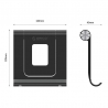 Orico Foldable Multi-Angle Phone Stand - Black