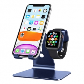 Omoton CW01 Stand for phone/tablet and watch - Navy Blue