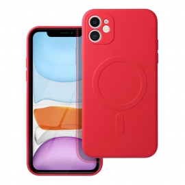 Silicone Mag Cover case iPhone 11 - Red