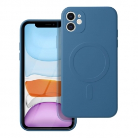 Silicone Mag Cover case iPhone 11 - Blue