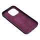 Leather Mag Cover Case iPhone 14 Pro Max - Dark Violet