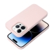 Leather Mag Cover Case iPhone 14 - Sand Pink
