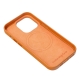 Leather Mag Cover Case iPhone 14 - Orange