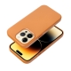 Leather Mag Cover Case iPhone 14 - Orange