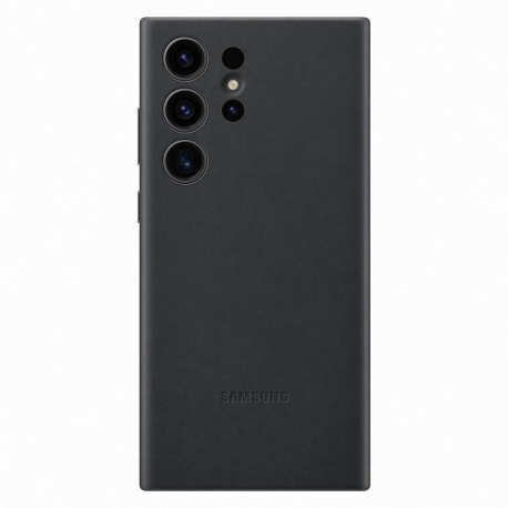 Samsung Leather Cover Galaxy S23 Ultra Black