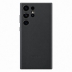 Samsung Leather Cover Galaxy S23 Ultra Black
