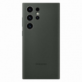 Samsung Silicone Cover Galaxy S23 Ultra Khaki