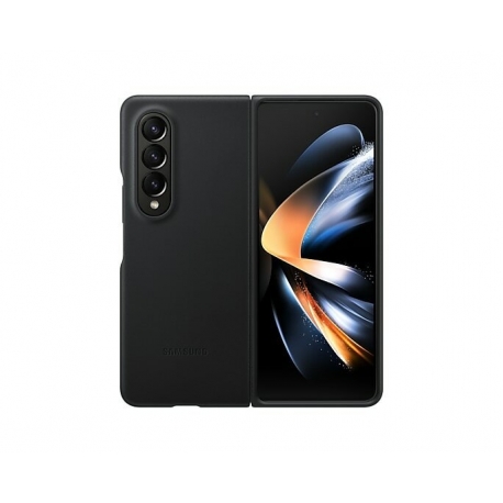 Samsung Leather Cover Galaxy Z Fold4 Black