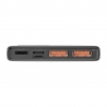 Baseus Powerbank PD+QC 10000mAh 2xUSB/Type-C/Lightning/micro-USB Digital Display 22.5W Black