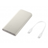 Samsung Fast External Battery Pack 25W Type C 10.000mAh Beige