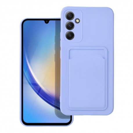 Forcell Card Back Cover Samsung Galaxy A34 5G - Violet
