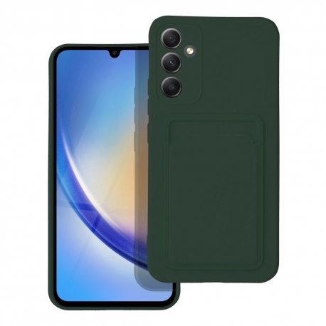 Forcell Card Back Cover Samsung Galaxy A34 5G - Green