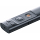 Baseus Orange Dot Wireless Presenter , Laser Pointer (Red Laser)- Grey (ACFYB-B0G)