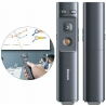 Baseus Orange Dot Wireless Presenter , Laser Pointer (Red Laser)- Grey (ACFYB-B0G)