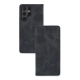 Sonique Vintage Magnet Book Samsung Galaxy S23 Ultra - Black