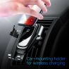 Baseus Wireless Car Mount Gravity Charger 10W Black