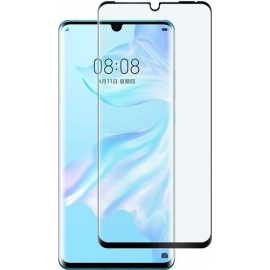 5D Full Glue Tempered Glass - for Huawei P30 Pro black