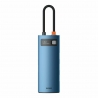 Baseus Multifunctional HUB Docking Station Metal Gleam Series 6 in 1 Type-C to HDMI+USB 3.0+RJ45 Blue