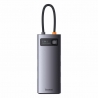 Baseus Multifunctional HUB Docking Station Metal Gleam Series 6 in 1 Type-C to HDMI+USB 3.0 Gray