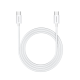 Riversong Cable Type-C to Type-C 3A 60W Lotus 08 1m White