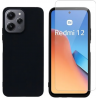 Vivid Set Silicone Matte Case + Tempered Xiaomi Redmi 12 Black