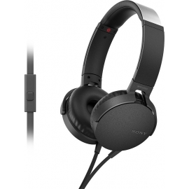 Sony Headphones MDR-XB550AP Black