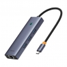 Baseus Multifunctional HUB Docking Station UltraJoy Series 4 in 1 Type-C to 3 x USB 3.0+RJ45 Space