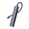 Baseus Multifunctional HUB Docking Station UltraJoy Series 4 in 1 Type-C to 3 x USB 3.0+RJ45 Space