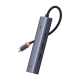 Baseus Multifunctional HUB Docking Station UltraJoy Series 4 in 1 Type-C to 3 x USB 3.0+RJ45 Space