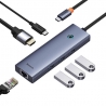 Baseus Multifunctional HUB Docking Station UltraJoy Series 6 in 1 Type-C to HDMI4K@60Hz+USB 3.0+PD+RJ45