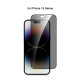 Vivid Full Face Tempered Glass Privacy Apple iPhone 15 Pro Black