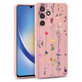 Tech-Protect Mood Case Samsung Galaxy A34 5G - Garden Pink
