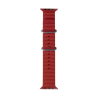 Techsuit Watchband W038 Silicone Strap Apple Watch Ultra2/Ultra1/SE/9/8/7/6/5/4 (49/45/44mm) - Wind Red