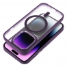 Matte Mag Cover case compatible with MagSafe for IPHONE 15 PLUS purple