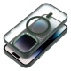 Matte Mag Cover case compatible with MagSafe for IPHONE 15 green