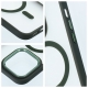 Matte Mag Cover case compatible with MagSafe for IPHONE 15 green