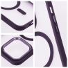 Matte Mag Cover case compatible with MagSafe for IPHONE 15 purple