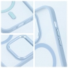 Matte Mag Cover case compatible with MagSafe for IPHONE 15 PRO blue
